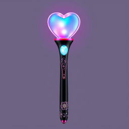 A custom lightstick design for BLACKPINK's Jisoo, featuring a sleek and modern aesthetic