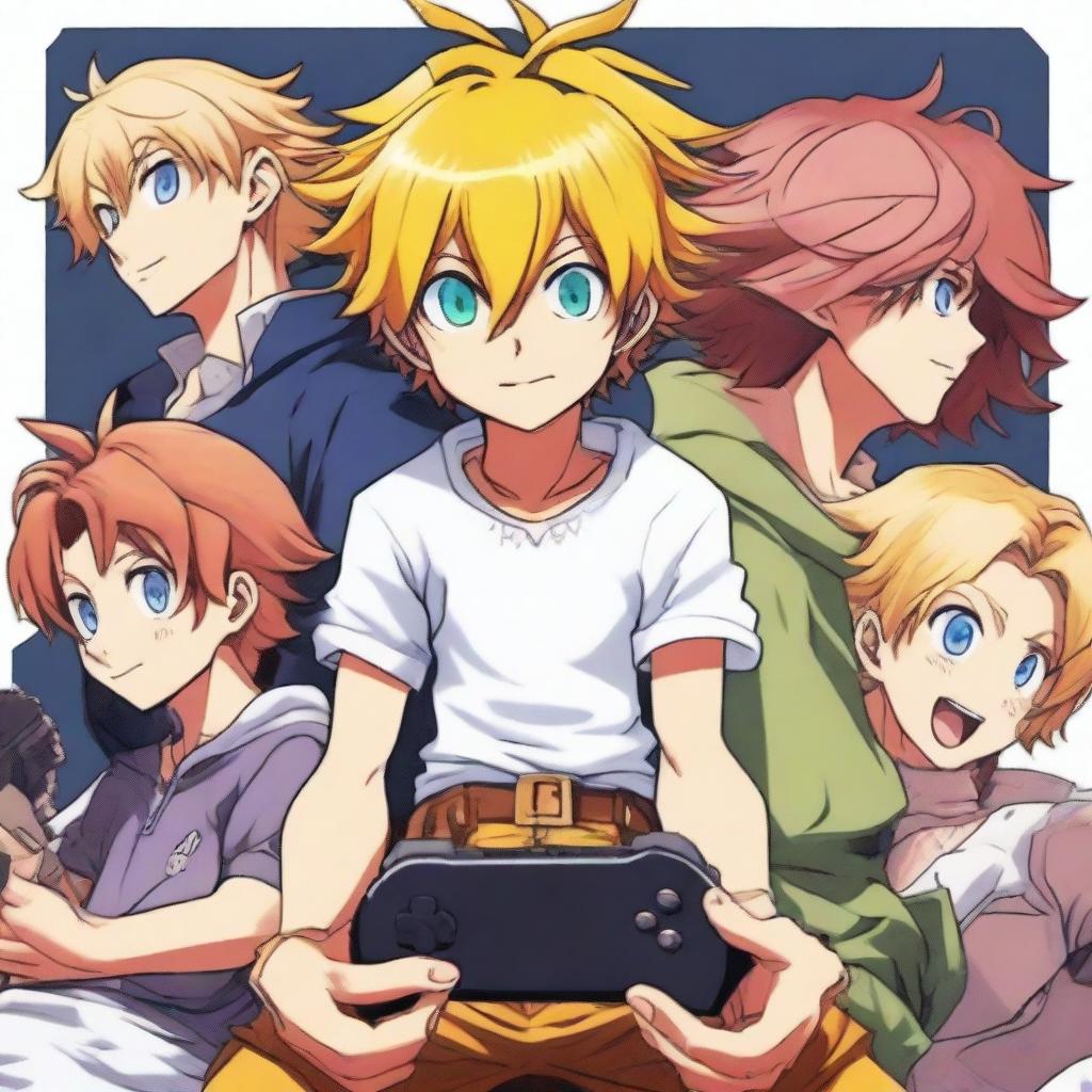 A lively, high-resolution digital art image featuring Meliodas from the anime Seven Deadly Sins