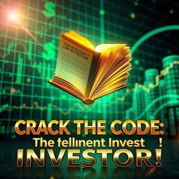 A groundbreaking and visually arresting thumbnail for a YouTube video summarizing 'The Intelligent Investor' by Benjamin Graham