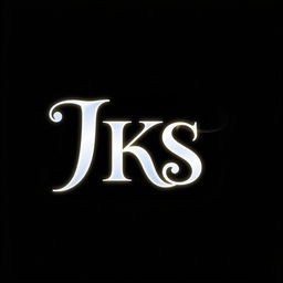 A logo featuring the dreamy letters 'JKS' elegantly designed with a whimsical and ethereal style