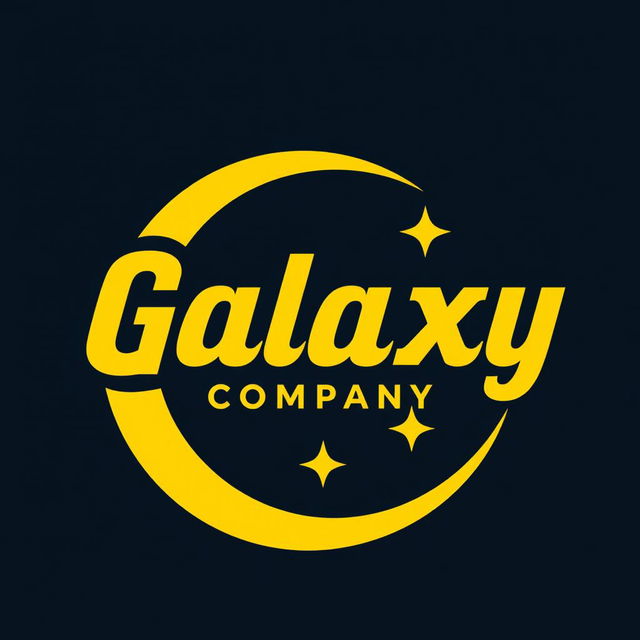 Design a wordmark logo for 'Galaxy Company'