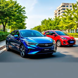 A stunning collection of beautifully designed Iranian cars from Iran Khodro and Saipa, showcasing distinct features and stylish aesthetics