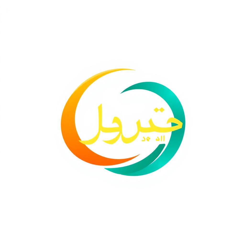 A vibrant and modern logo design for a company named «دل آمیز»