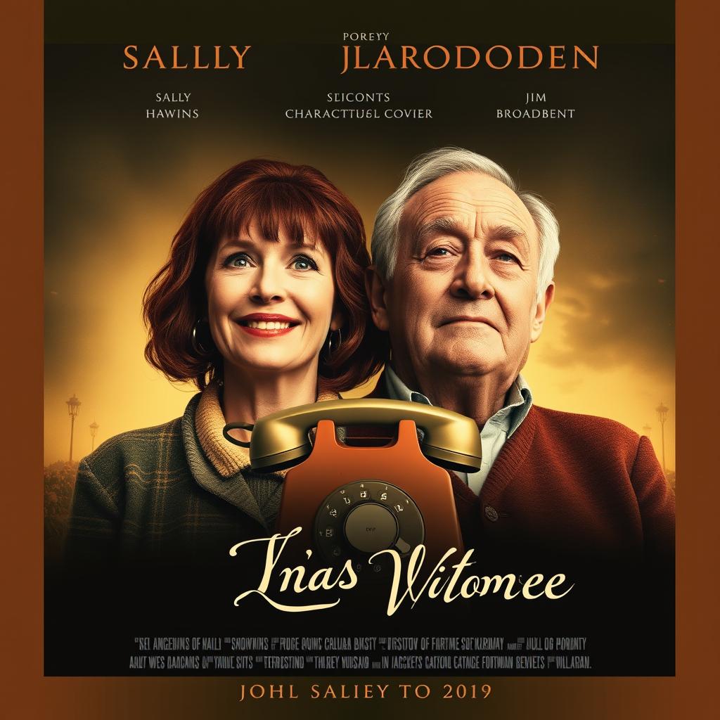 A vibrant and engaging movie poster for the film featuring Sally Hawkins and Jim Broadbent, showcasing the essence of their character-driven story
