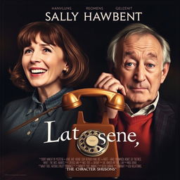 A vibrant and engaging movie poster for the film featuring Sally Hawkins and Jim Broadbent, showcasing the essence of their character-driven story