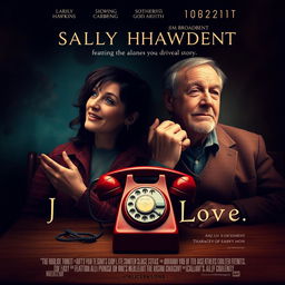A vibrant and engaging movie poster for the film featuring Sally Hawkins and Jim Broadbent, showcasing the essence of their character-driven story