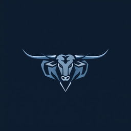 A logo design inspired by the Citadel series, featuring a stylized representation of cattle