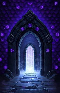 A stunning fantasy art novel cover featuring a background of dark purple dragon scales adorned with glowing light purple rune markings