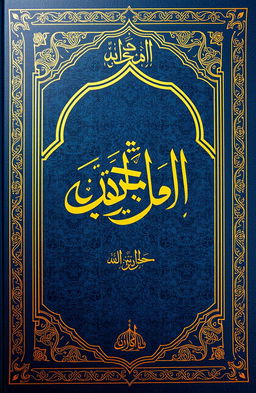 A beautiful, intricately designed book cover featuring 'توفيق الباري في ترجمة الأدب المفرد للبخاري'