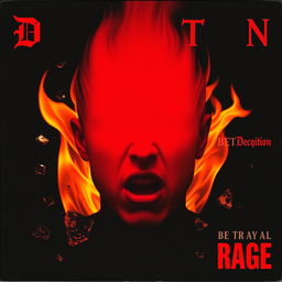 A minimalist album cover featuring a distorted human face, where the eyes and mouth are harshly distorted and not clearly visible