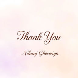 A warm and heartfelt thank you image designed to express gratitude