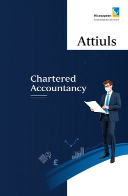 An aesthetic cover design for articles related to the Chartered Accountancy profession