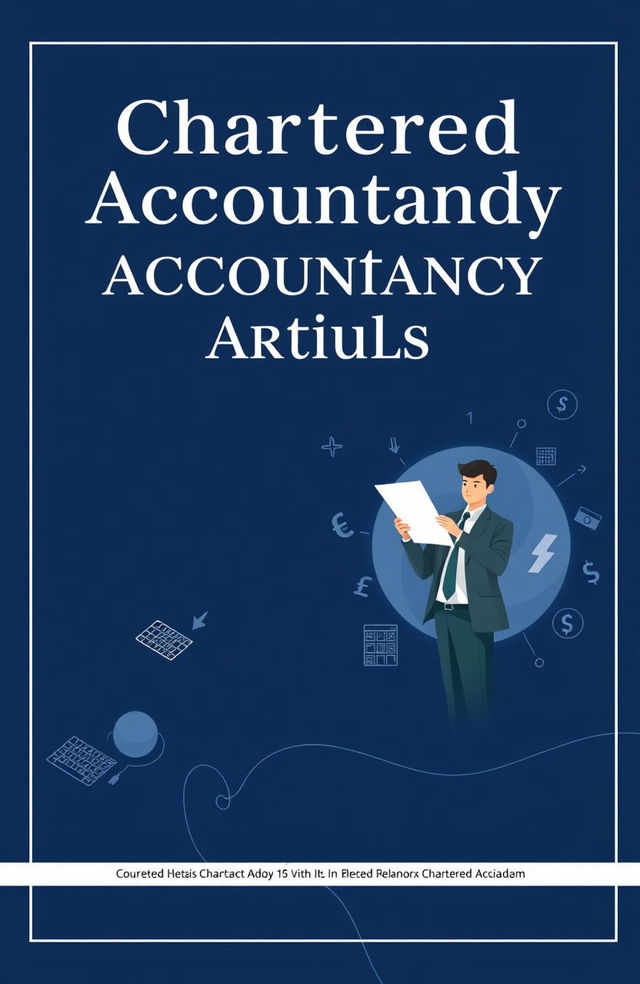 An aesthetic cover design for articles related to the Chartered Accountancy profession