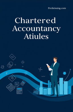 An aesthetic cover design for articles related to the Chartered Accountancy profession