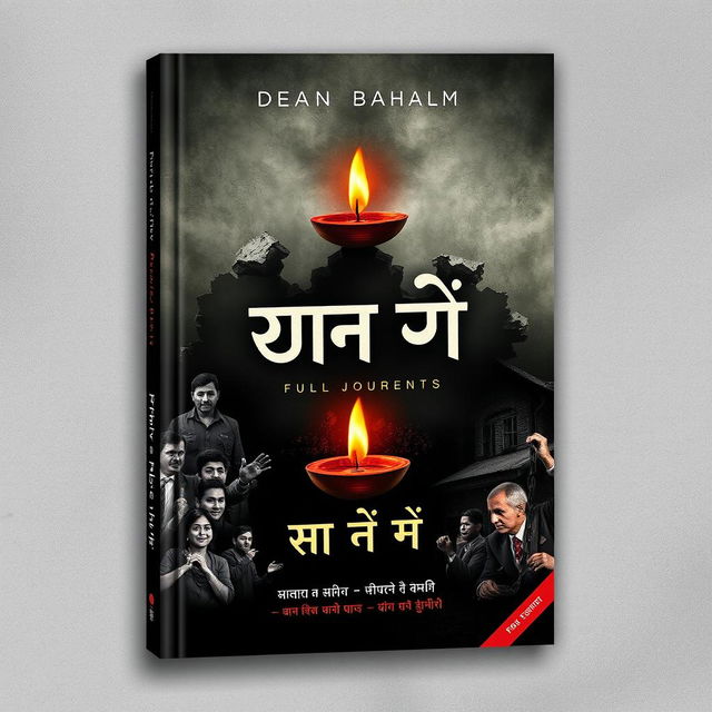 A compelling book cover for the transformed title 'समाज का सच', reflecting on the theme articulated in 'एक आंच की कसर'