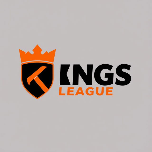 An eye-catching graphic design featuring the text "Kings League" prominently displayed