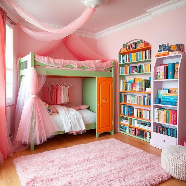 A dreamy and colorful room inspired by Sara's design