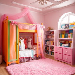 A dreamy and colorful room inspired by Sara's design