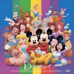 A colourful, high-quality digital art image designed in the style of a Disney movie cover