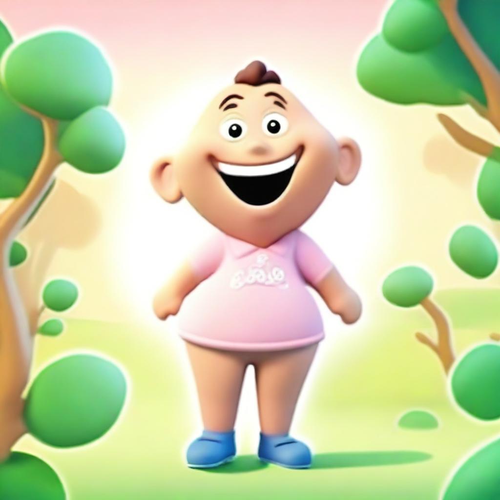 A playful, high-quality cartoon image of a character named 'Joe Mama'