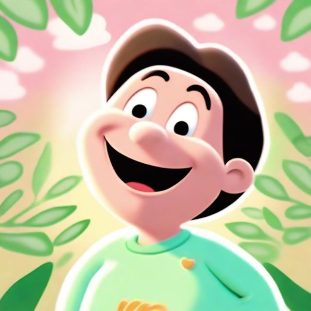 A playful, high-quality cartoon image of a character named 'Joe Mama'