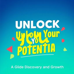 An eye-catching e-book cover featuring a vibrant and modern design