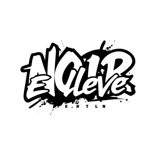 A logo design for the clothing brand "NOIR Élevé" featuring a sleek and modern aesthetic