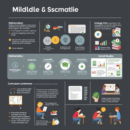 A comprehensive curriculum design for middle school students that aligns and complements the learning objectives from elementary to high school