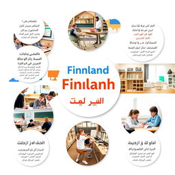 Design a visually appealing educational poster about a mathematics curriculum for middle school students