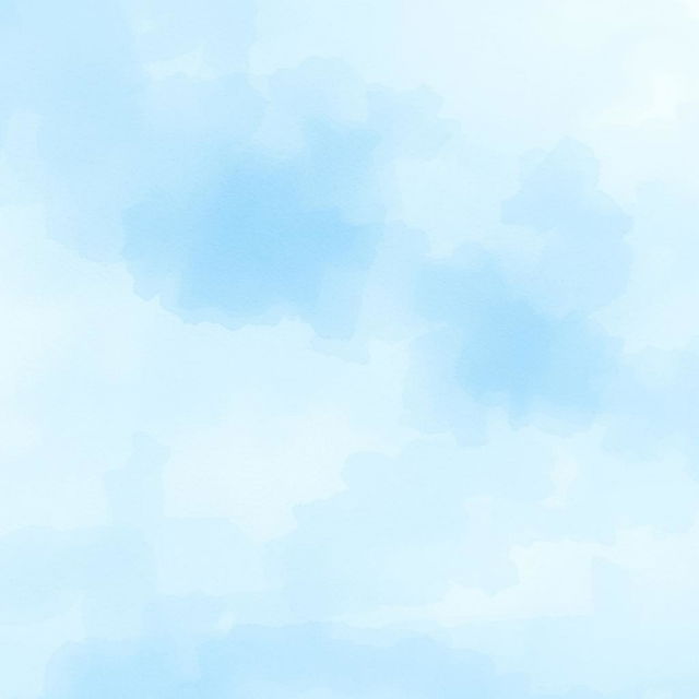 A stunning Instagram wallpaper sized background featuring a soft sky blue color that appears as if it has been painted with watercolor techniques