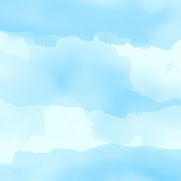 A stunning Instagram wallpaper sized background featuring a soft sky blue color that appears as if it has been painted with watercolor techniques