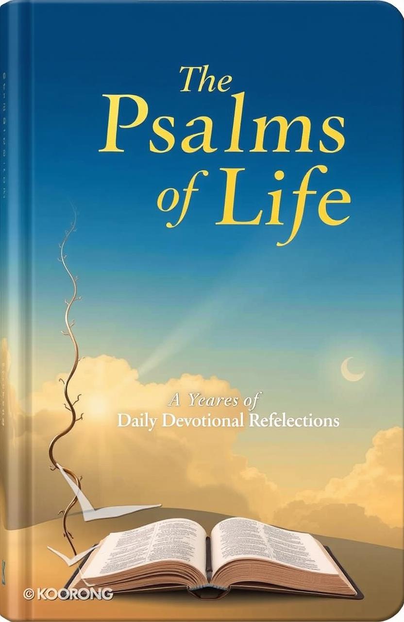 A beautifully designed book cover featuring a soft gradient sky with shades of warm gold and deep blue, blending seamlessly into each other