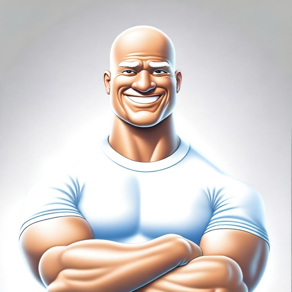 A high-quality digital art image featuring Mr