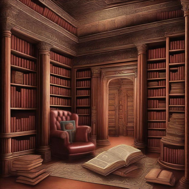 A high-quality digital art depicting a book cover