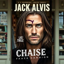 An engaging book cover design for "The Last Chase" by Jack Alvis