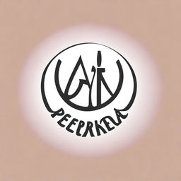 A high-quality digital art logo for a club named 'PEERKADAS'