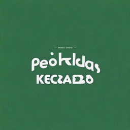 A stylish, high-resolution digital art logo for a club named 'PEERKADAS'