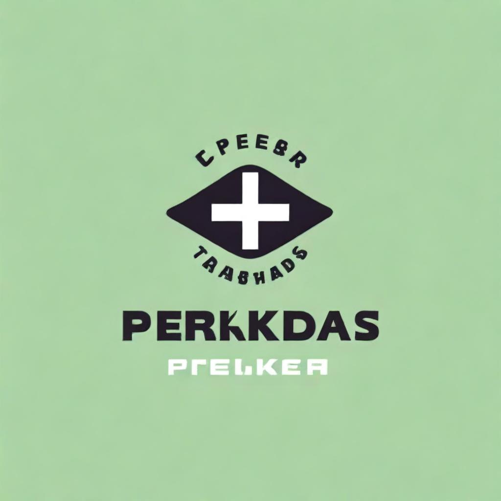 A high-quality digital art logo for a club named 'PEERKADAS'