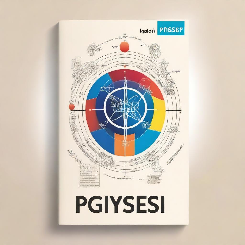 A high-quality digital art representing a textbook cover for IGCSE Physics