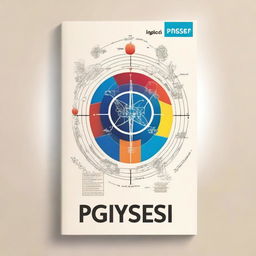 A high-quality digital art representing a textbook cover for IGCSE Physics