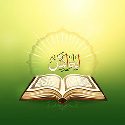 A logo design for a YouTube channel focused on the Quran
