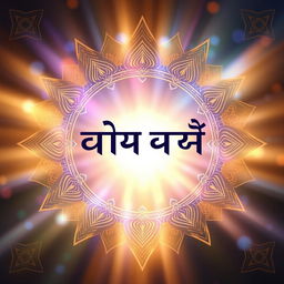 A book cover design featuring the title 'सनातन महात्म्य प्रभा' prominently displayed in an elegant and mystical font