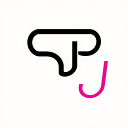 A modern and stylish logo for a store featuring the letters 'R' and 'J'