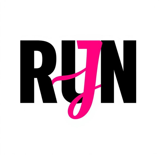 A modern and stylish logo for a store featuring the letters 'R' and 'J'