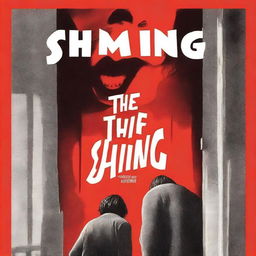 A high-quality, digitally rendered book cover for 'The Shining' by Stephen King