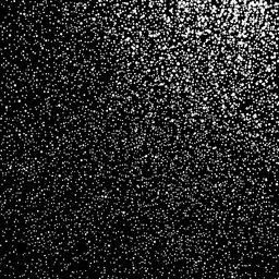 A high-resolution black and white image created in a pointillism style, resembling silk screen printing