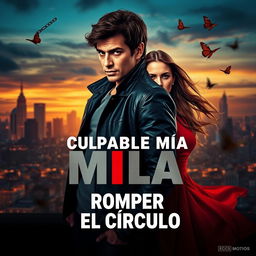 A movie poster merging themes from 'Culpable Mía' and 'Romper el Círculo'