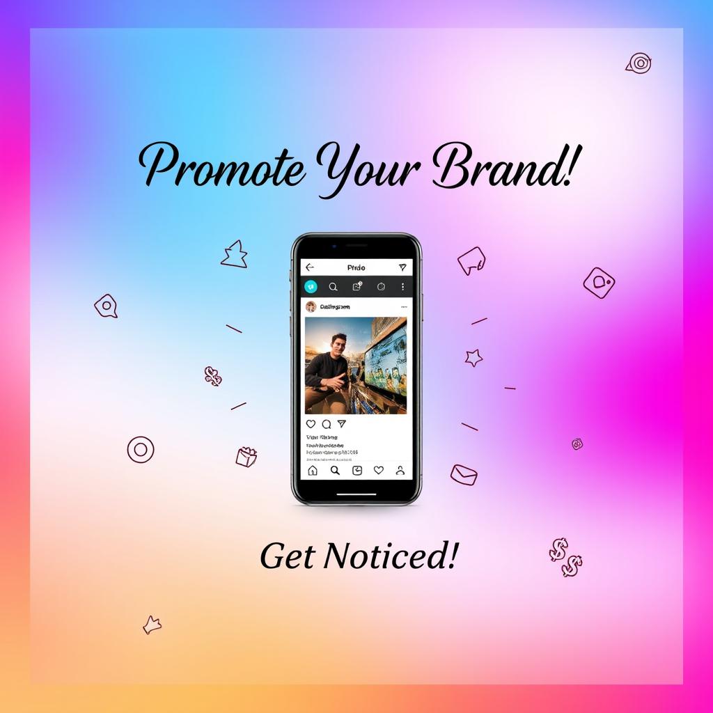 An Instagram cover design for a paid promotion campaign