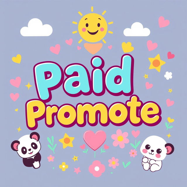 A vibrant and eye-catching advertisement for a paid promotion