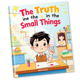 A delightful children's storybook cover titled 'The Truth in the Small Things'